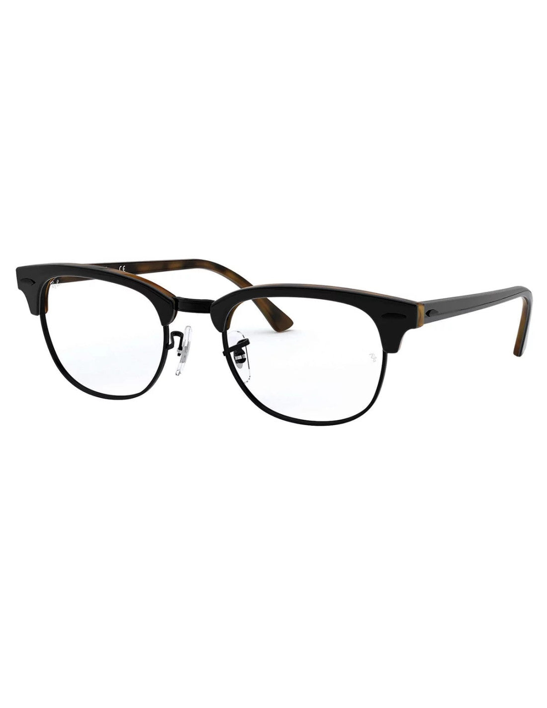 Ray Ban 5154 5909 Clubmaster Negro Carey Gris