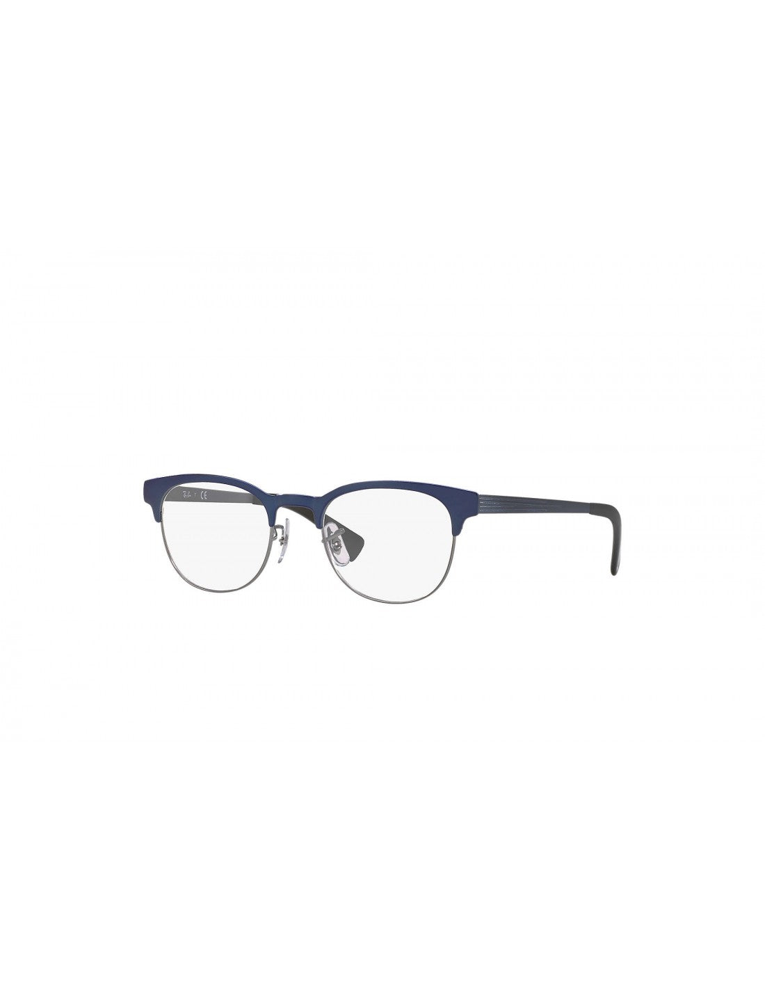 Ray Ban 6317 2863 Clubmaster Metal Azul Plata