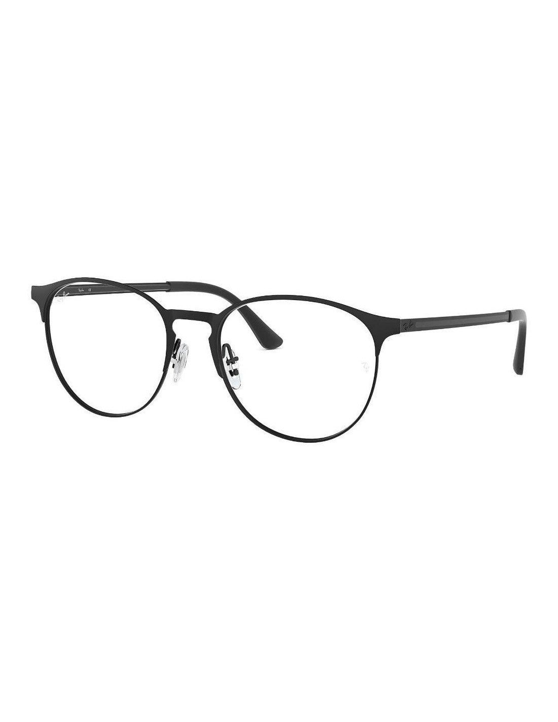 Ray Ban 6375 2944 Round Metal Negro Mate Icon