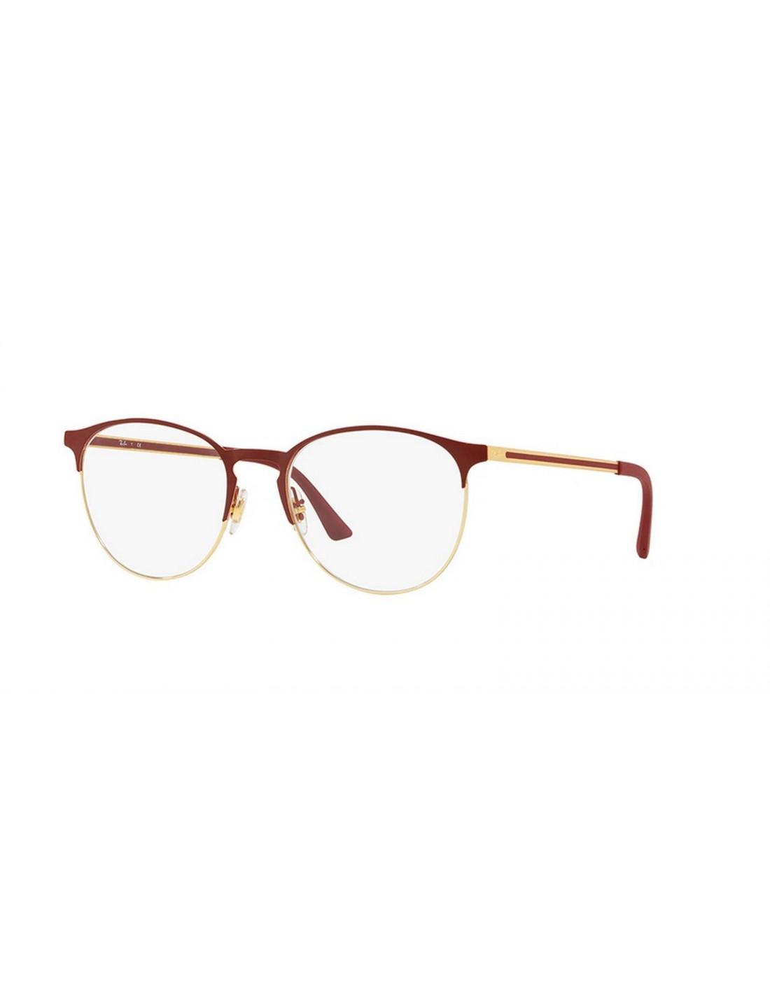 Ray Ban 6375v 2982 Round Metal Dorado Vino